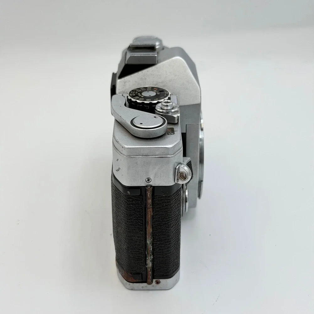 Canon FT QL 35mm SLR Film Camera Body Silver Vintage Made in Japan 160137